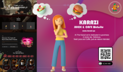 Karazi Juice and Café Website